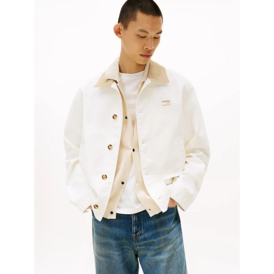 Tommy Hilfiger Ανδρικό μπουφάν Tonal Logo Boxy Chore Jacket